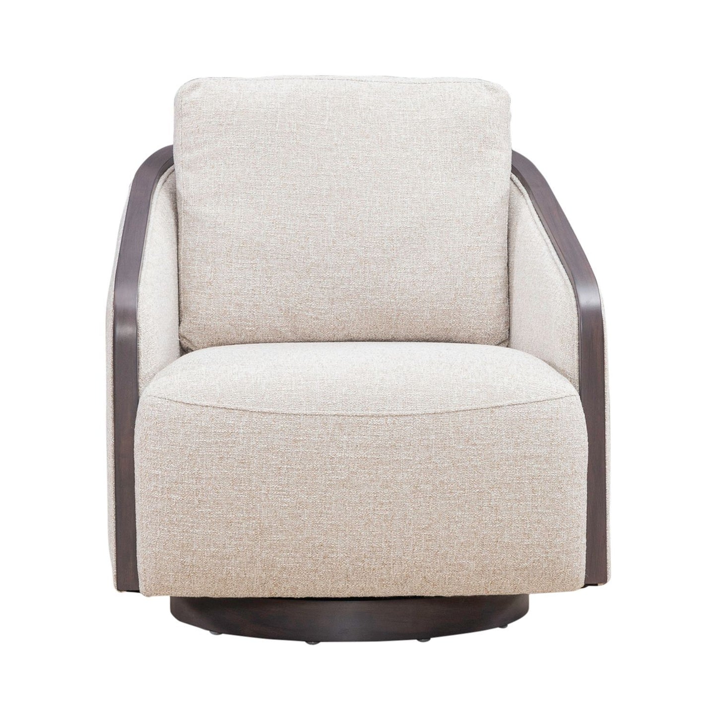 Nora - Upholstered Swivel Accent Chair