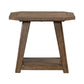 Carolina Park - Octagonal End Table - Brown