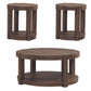 Broadmore - Optional 3 Piece Set - Brown