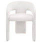 Eudora - Boucle Upholstered Dining Arm Chair