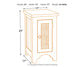 Wystfield - White / Brown - Chair Side End Table