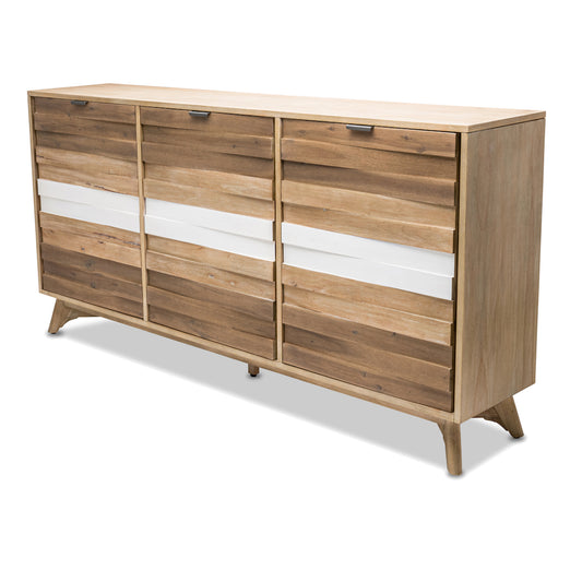 Laguna 3-Door Credenza, TV Stand, Entertainment Unit, Hallway Dresser