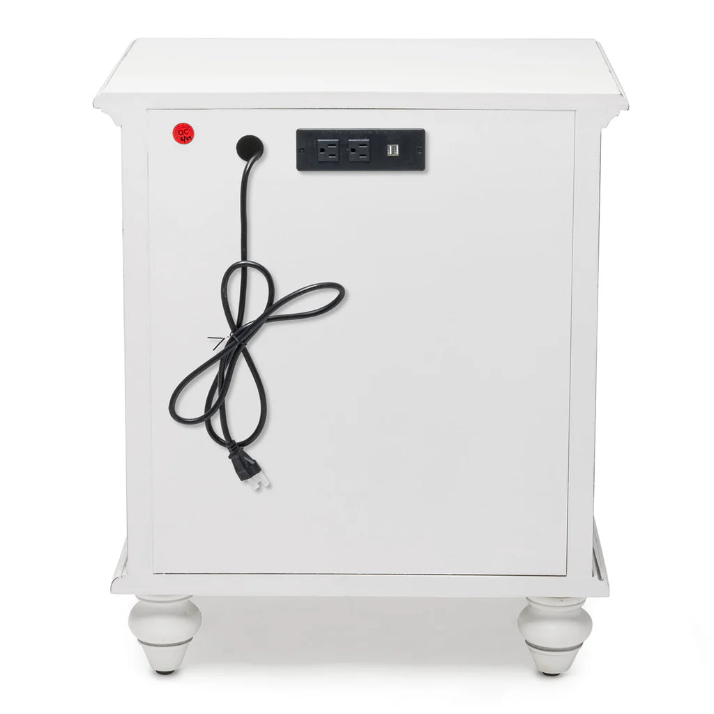 Seawinds Monaco 2 Drawer Electrified Nightstand