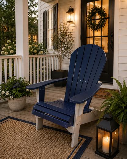Backyard Folding Adirondack Chair