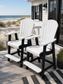 BD Empress Bar Chair B/W