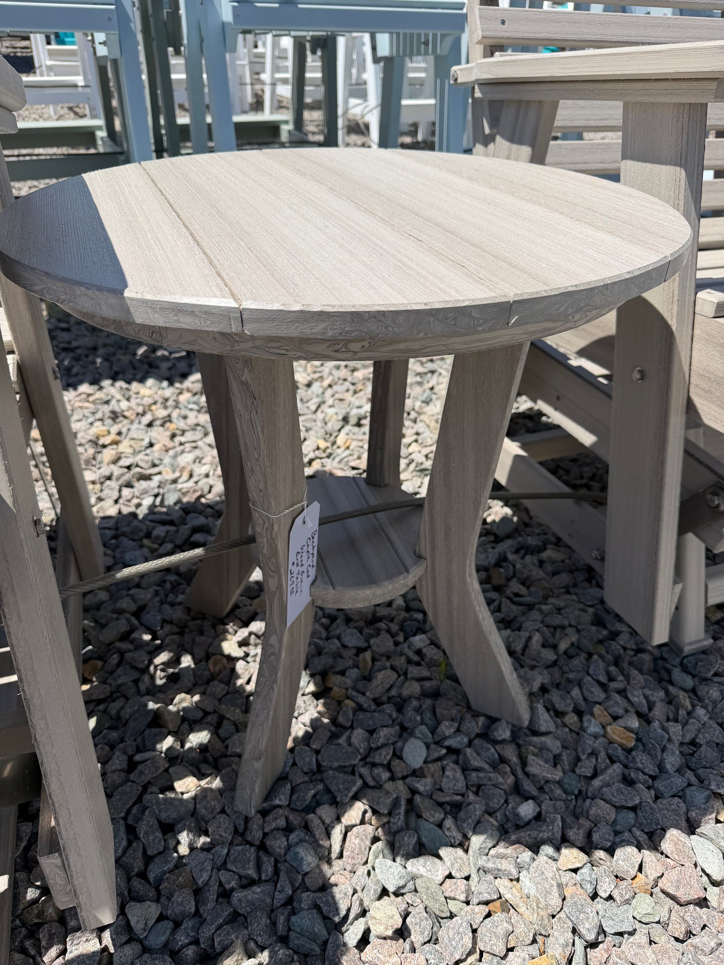 Backyard Cape Cod Accent Table - Dining Ht.