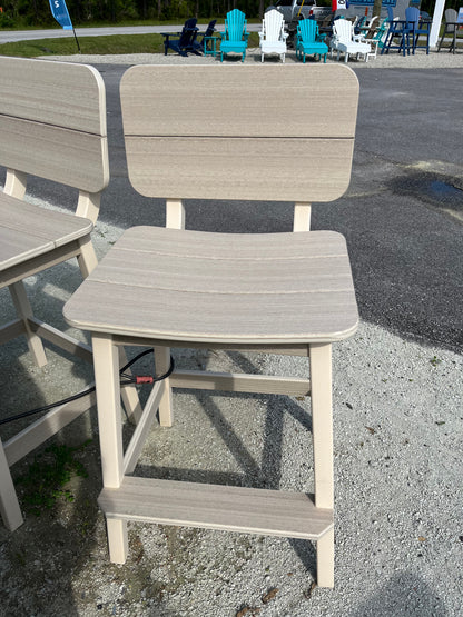 Beaver Dam Saddle Stool w/Back