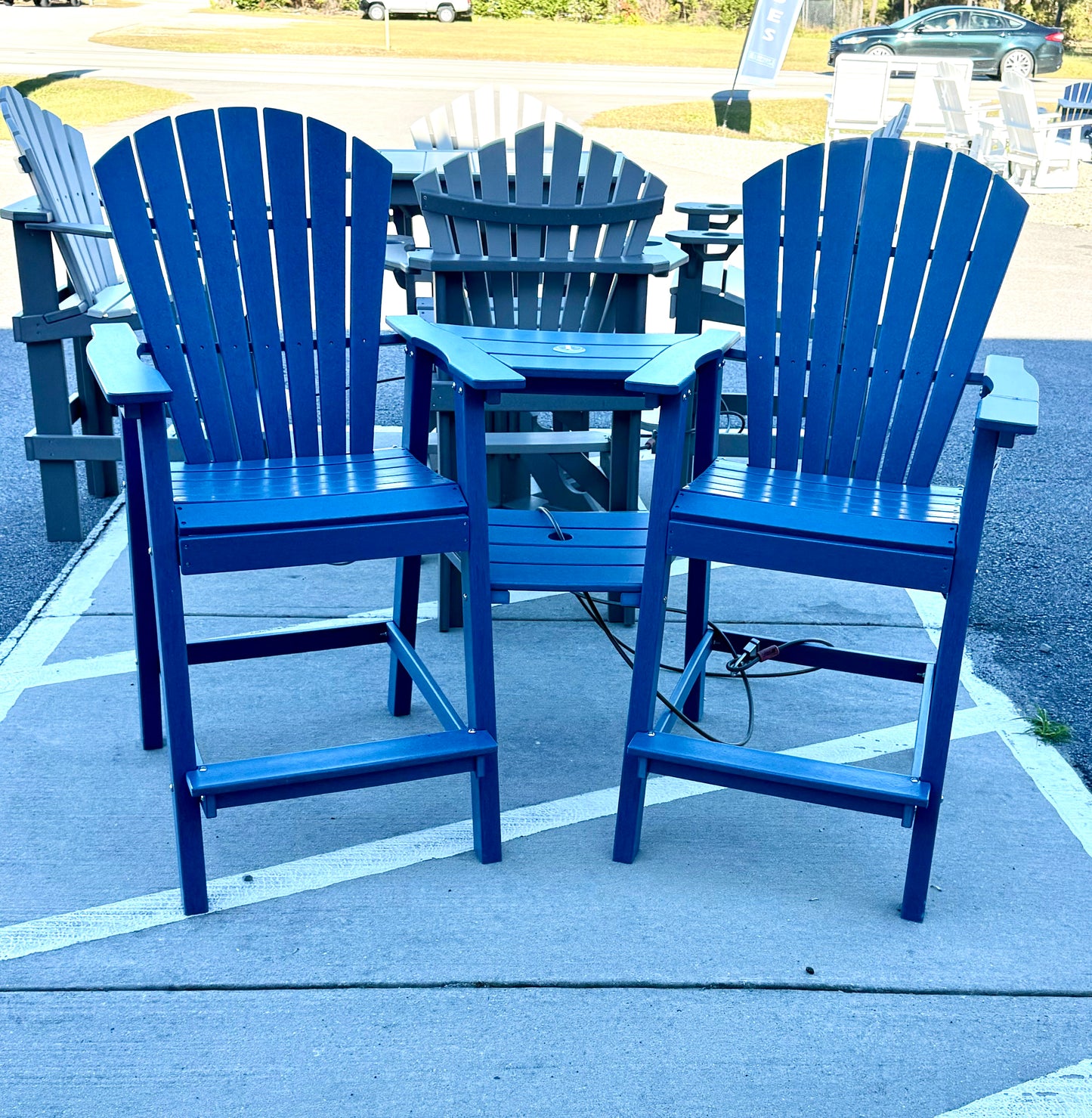 CP Bar Height Connecting Chairs