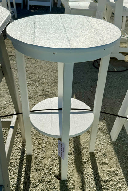 Tru180 20" Round End Table - Counter Ht