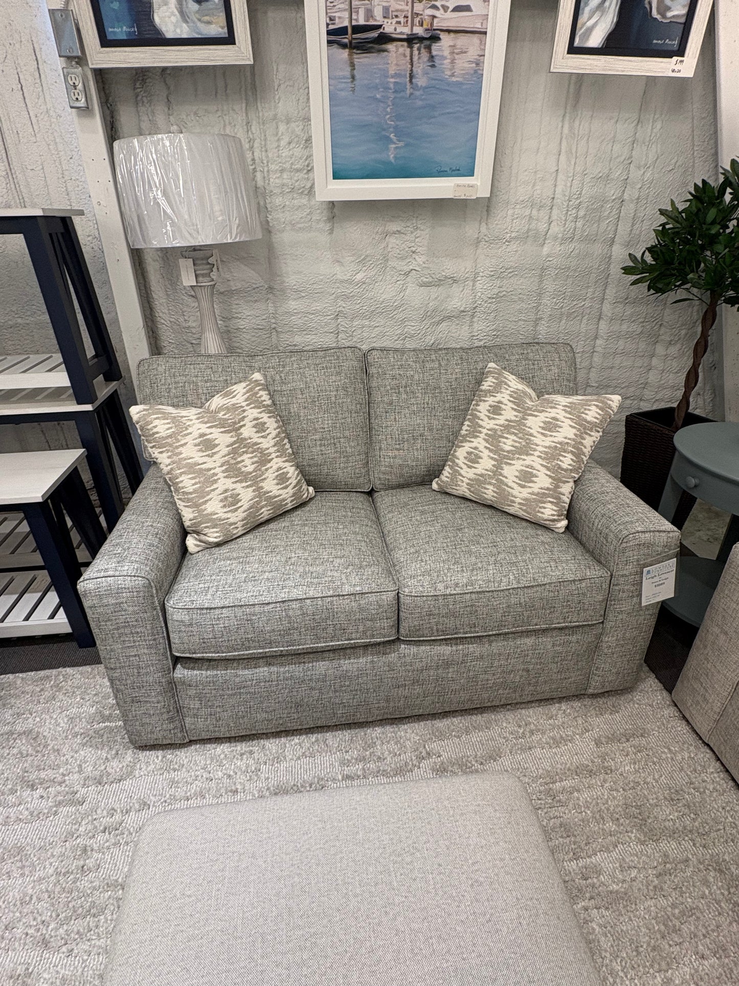 Leigh Sofa, Loveseat, Ottoman, Queen Sleeper