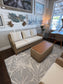 PARKS COLLECTION - Biscayne Sofa w/coffee table
