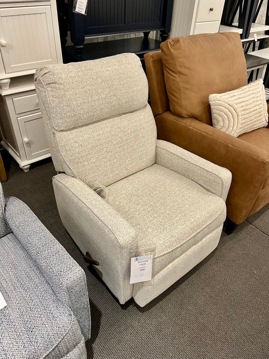 Swivel Glider Recliner in Gap Sand