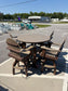 Backyard Designs 48" Bar table w/4 swivel chairs