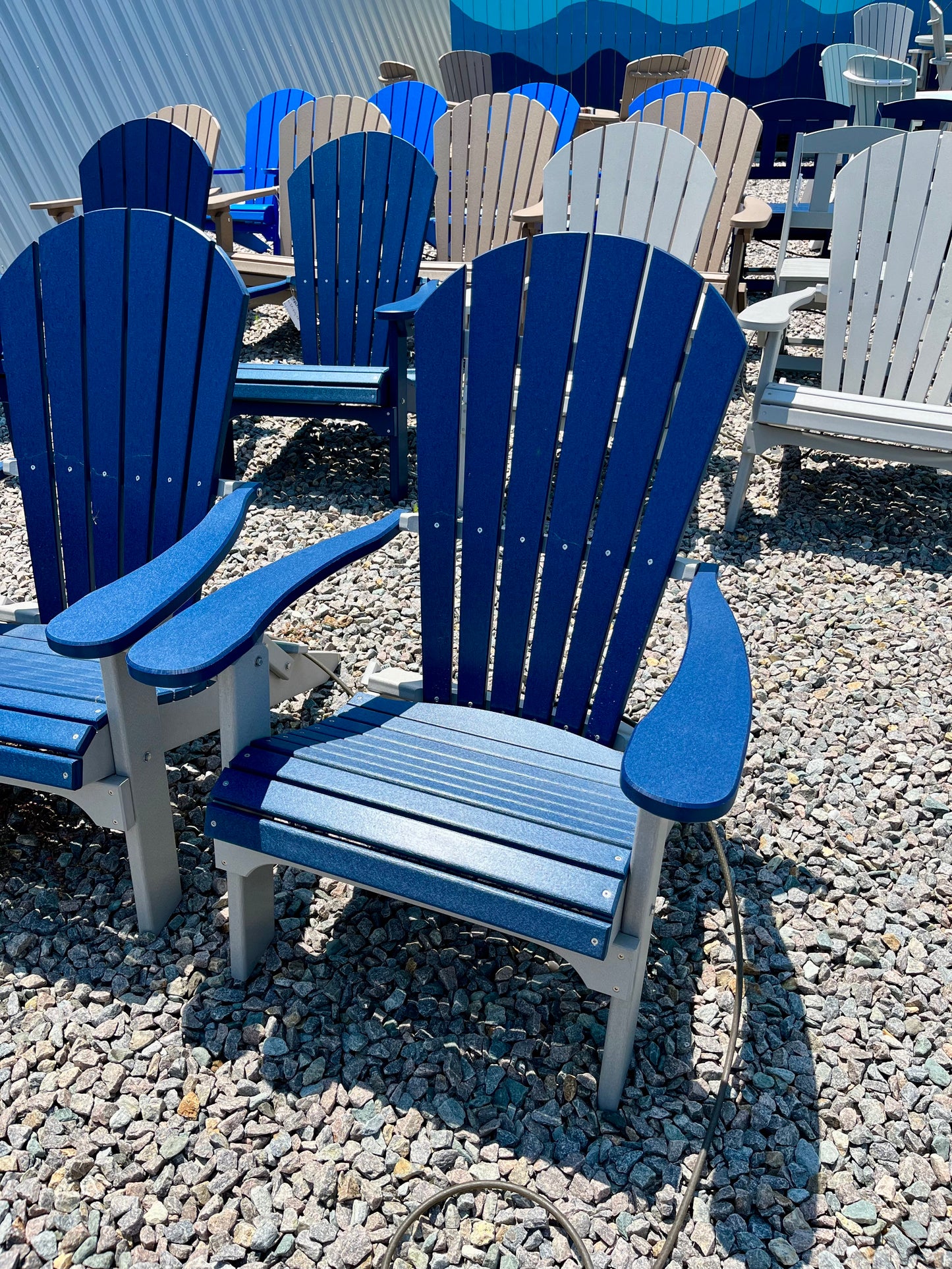 Backyard Folding Adirondack Chair