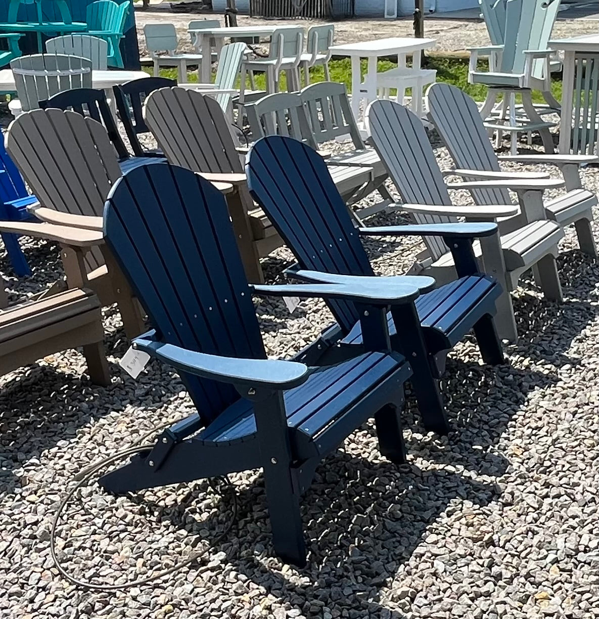 Backyard Folding Adirondack Chair