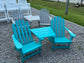 Pawley's Island Adirondack Chair and Settee Table Set