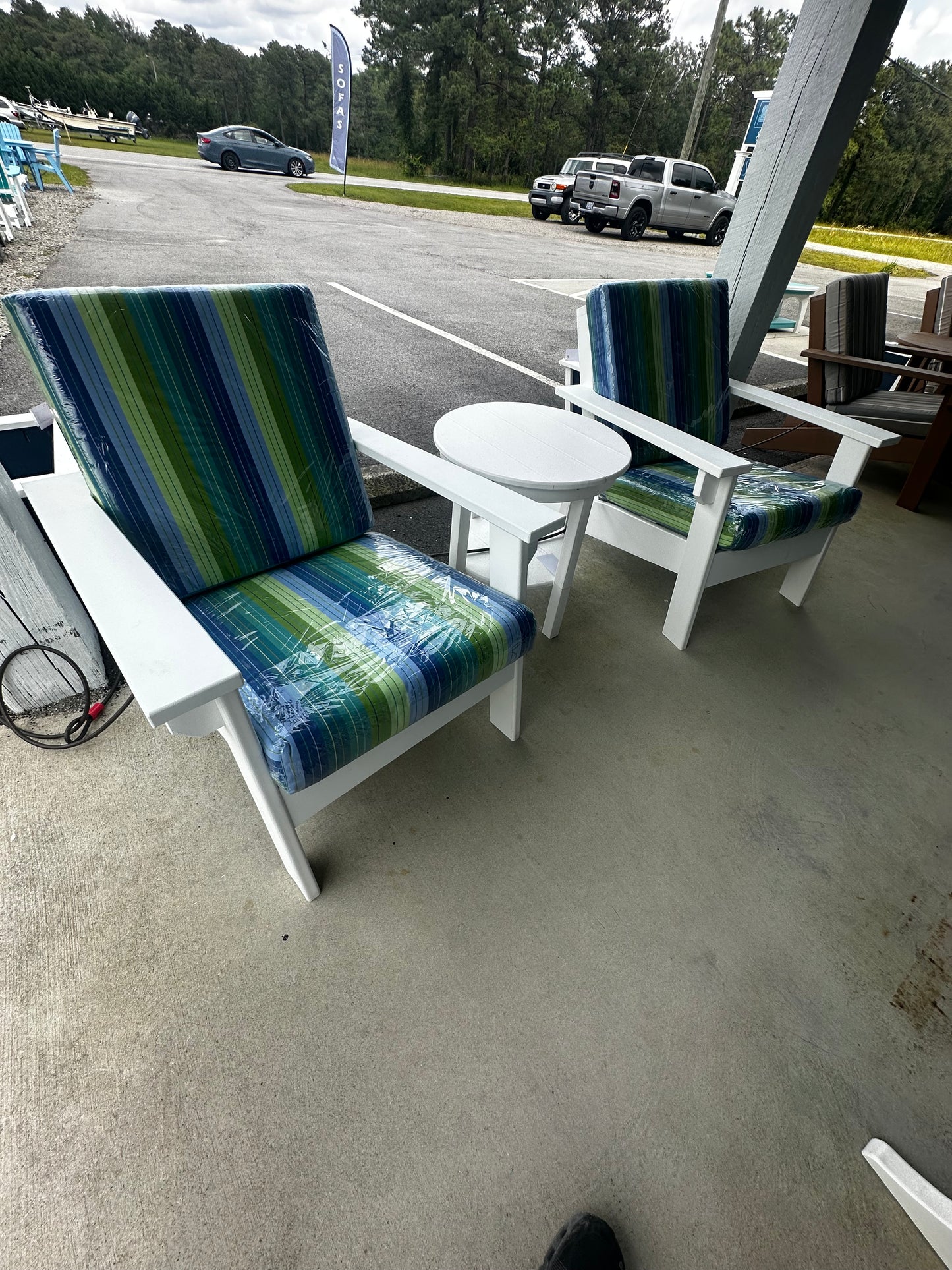 Backyard Cape May Stationary Chair w/Cushion