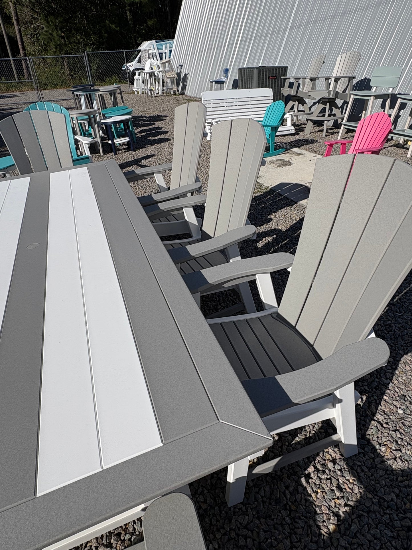 Beaver Dam Table w/8 Serenity Chairs