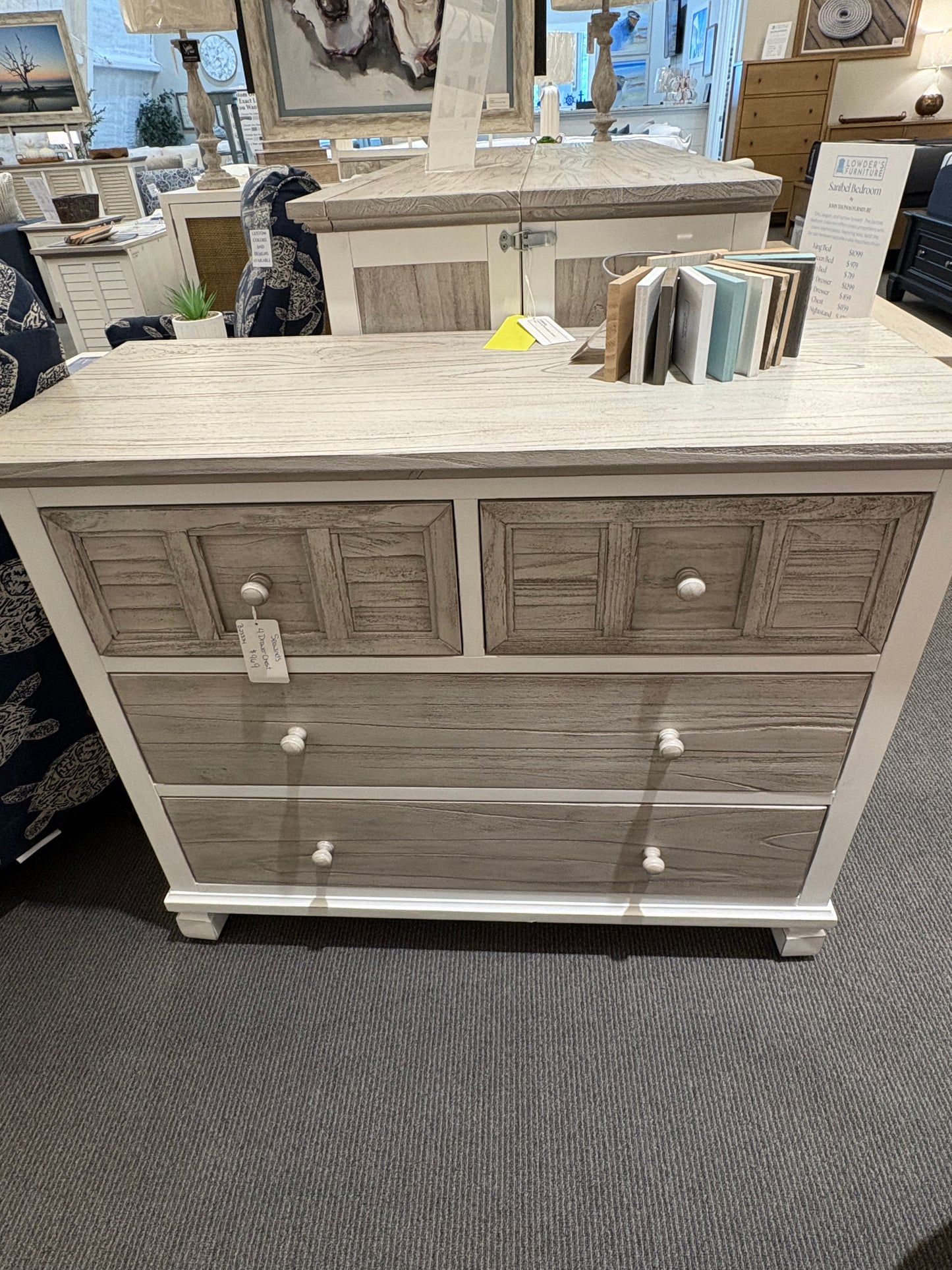 Sea Winds 4 Drawer Chest