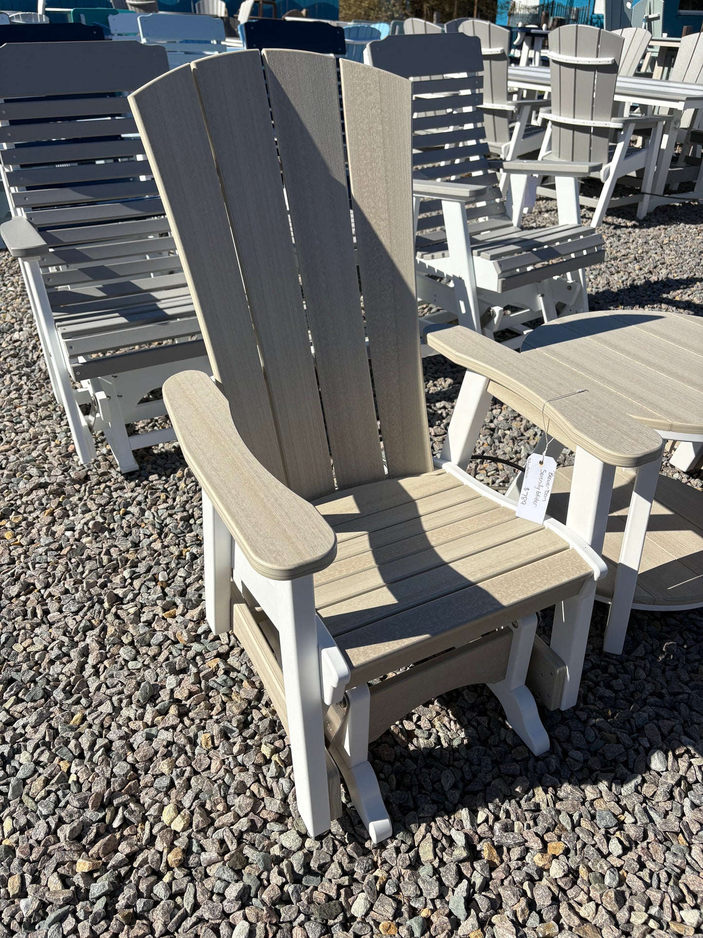 Beaver Dam Serenity Glider - Woodgrain