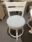Hampton Counter Table w/ 4 Upholstered Swivel Stools