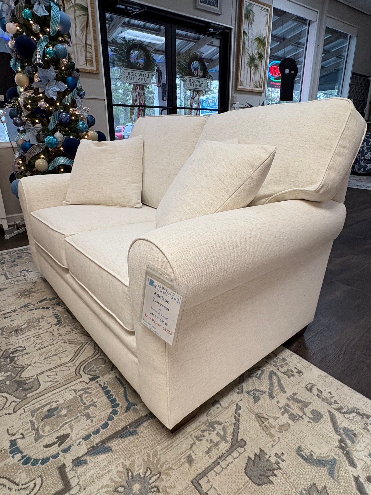 Addison Love Seat by Stone and Leigh