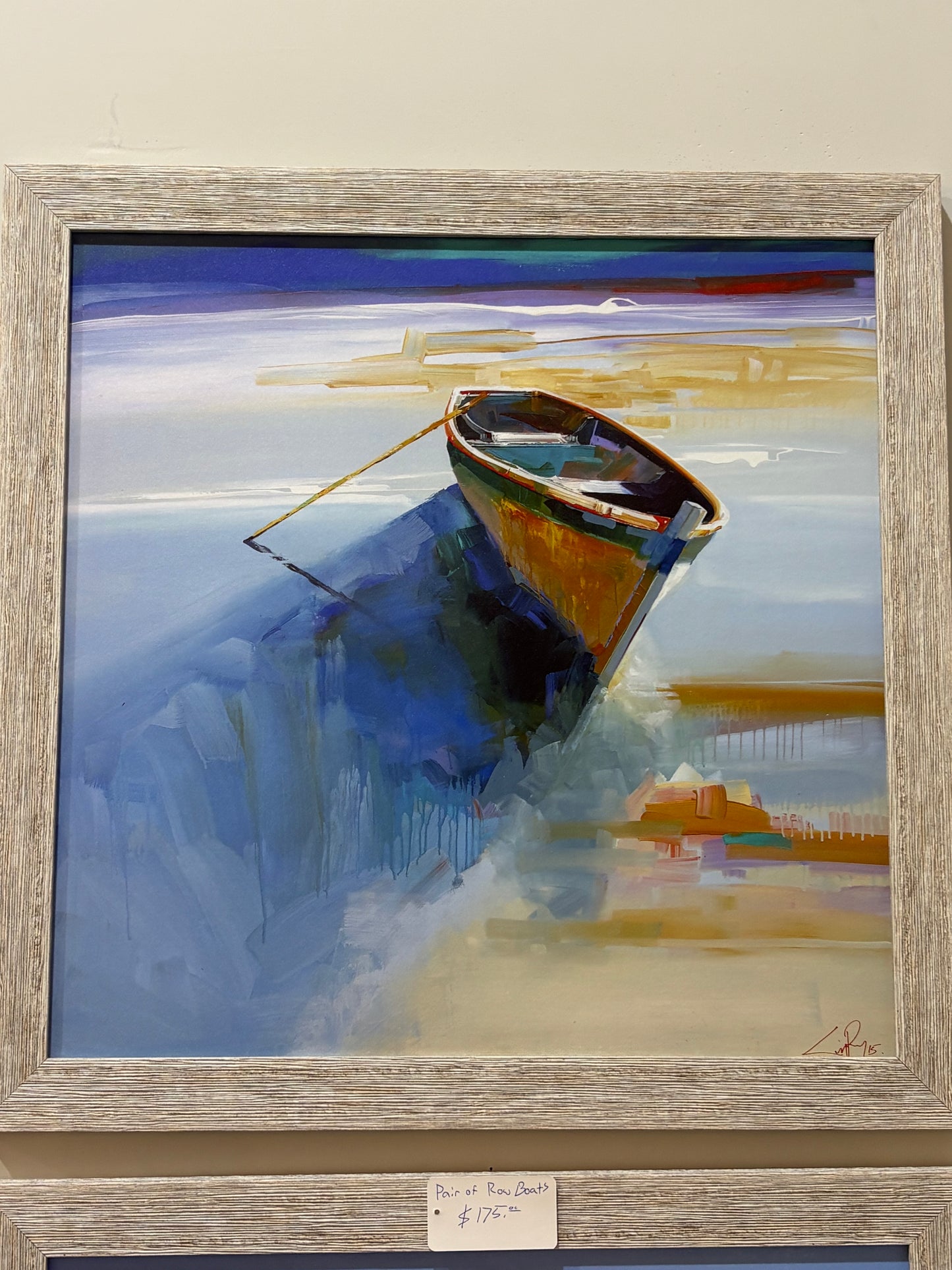 Row Boats Wall Art