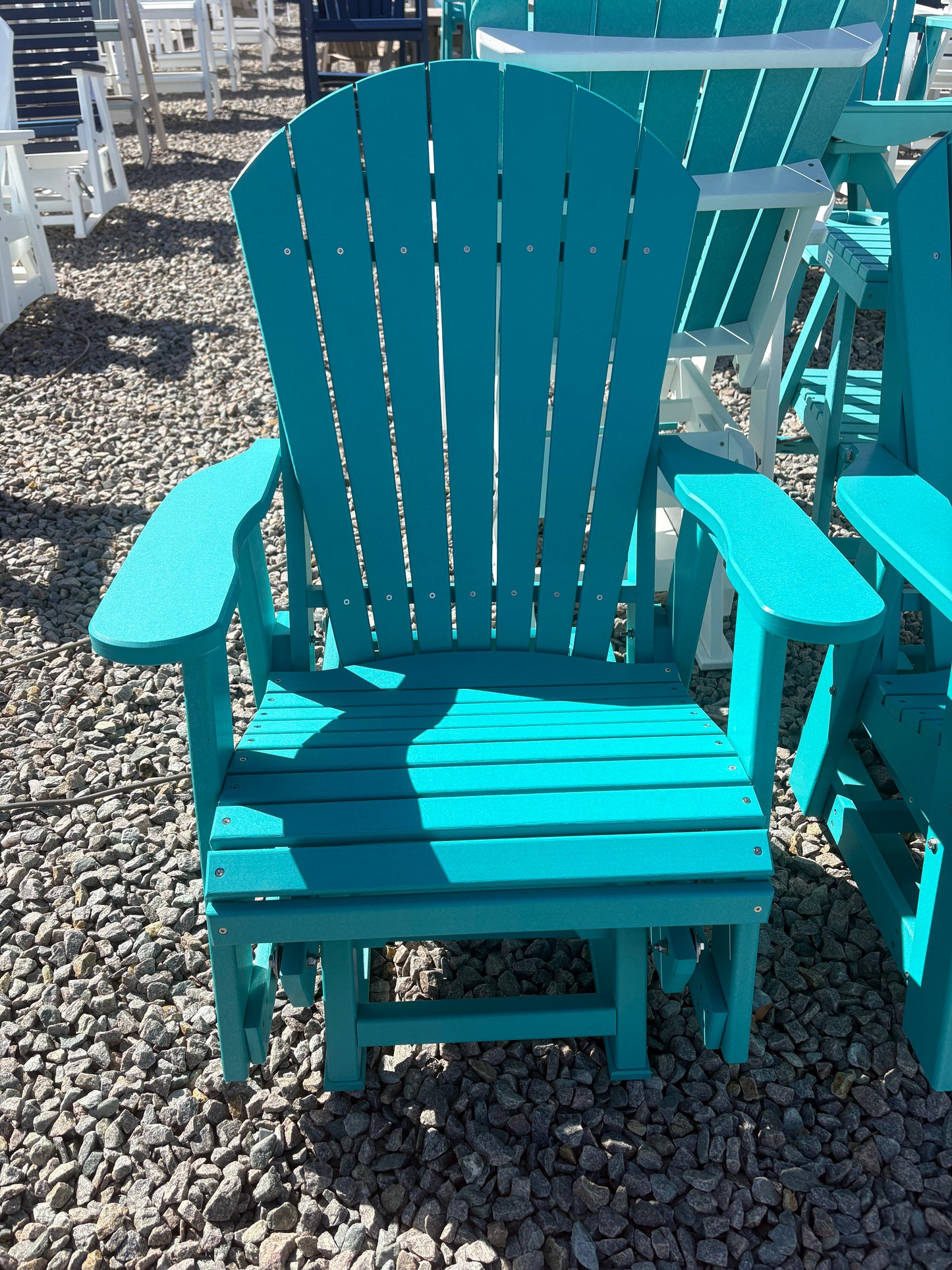 Backyard Adirondack Glider