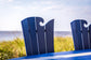 Beaver Dam 8' Surf-Aira Table w/ 6 OceanWavz Chairs