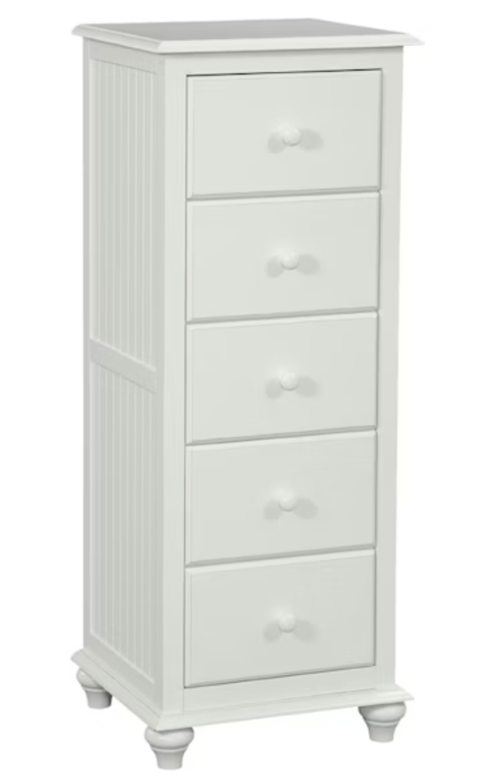 JT Cottage 5 Drawer Lingerie Chest