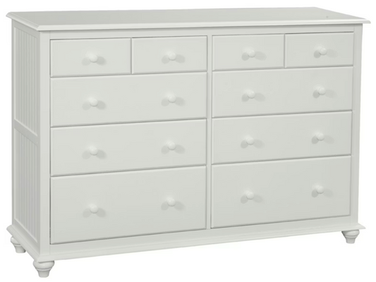 JT Cottage 10 Drawer Dresser