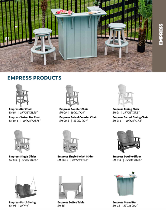Beaver Dam Empress Collection