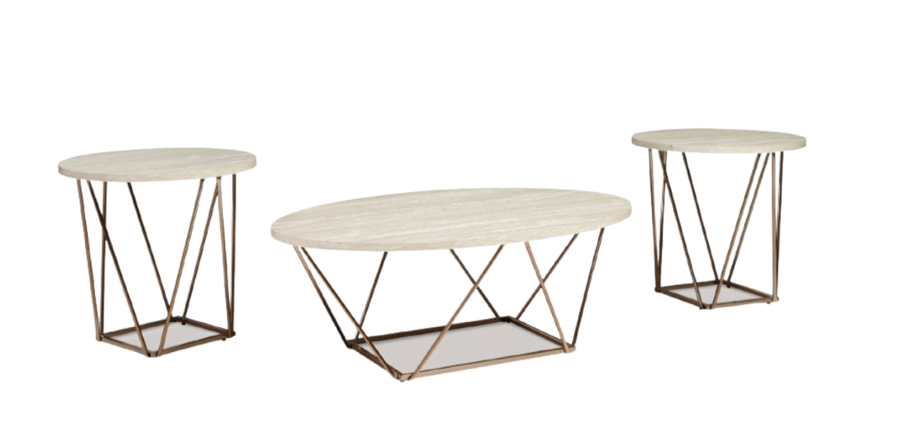 Tarica 3 Piece Occasional Table Set