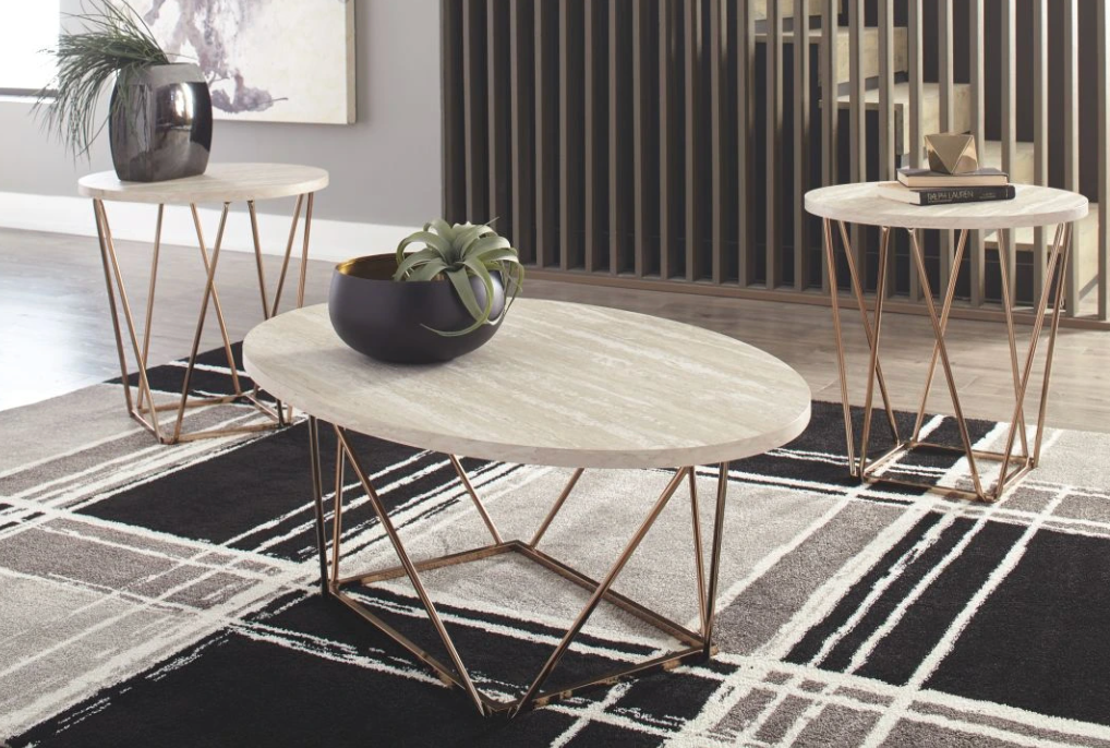 Tarica 3 Piece Occasional Table Set