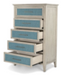 Ocean Isles 5 Drawer Woven Chest