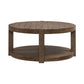 Broadmore - Round Cocktail Table - Brown