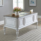 Magnolia Manor - Writing Desk - Antique White & Weathered Bark