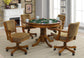 Mitchell - 5 Piece Dining And Game Table Set - Amber