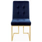 Cisco - Velvet Upholstered Dining Side Chair (Set of 2)