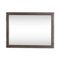 Modern Edge - Landscape Mirror - Brown