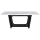 Sherry - Rectangular Marble Top Dining Table Set