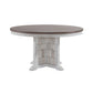 River Place - Pedestal Table - White
