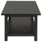 Payne - Wood Coffee Table with Shelf