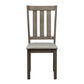 Tanners Creek - Slat Back Side Chair - Dark Gray