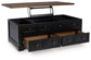 Wildenauer - Brown / Black - Lift Top Cocktail Table