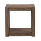 Broadmore - Square Chairside Table - Brown