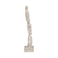 Figurine - Ivory/White Resin Stacked Sea Turtles, 16 in.