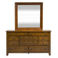 Grandpas Cabin - Dresser & Mirror - Light Brown