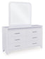 Jarlee - White - Dresser And Mirror