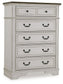 Moraway - Two-tone - Five Drawer Chest